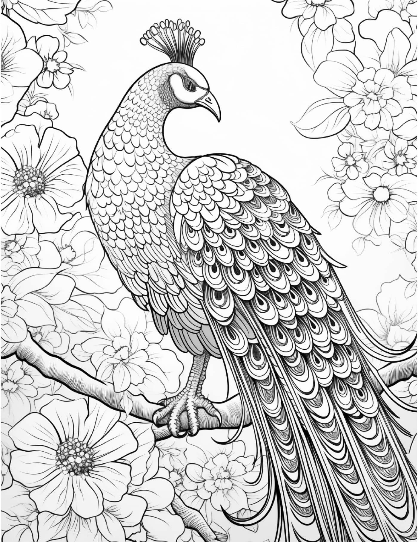 Free zentagle animal coloring pages PDF printable for adults