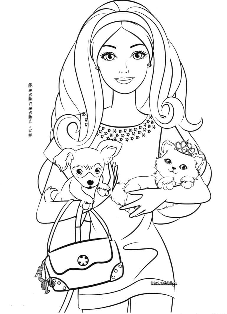 Desenhos Barbie Para Colorir e Pintar   Barbie Imprimir PDF