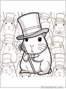 Capivaras fofinhas para colorir Capivara desenho fofo para colorir imprimir PDF