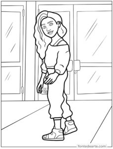 Val Ortiz Divertida mente para colorir imprimir PDF