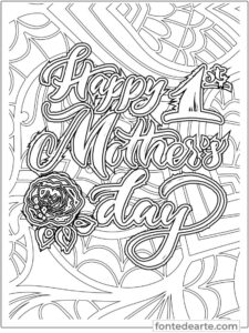 Lettering desenho para adulto colorir terapia Lettering desenho para adulto colorir terapia imprimir PDF