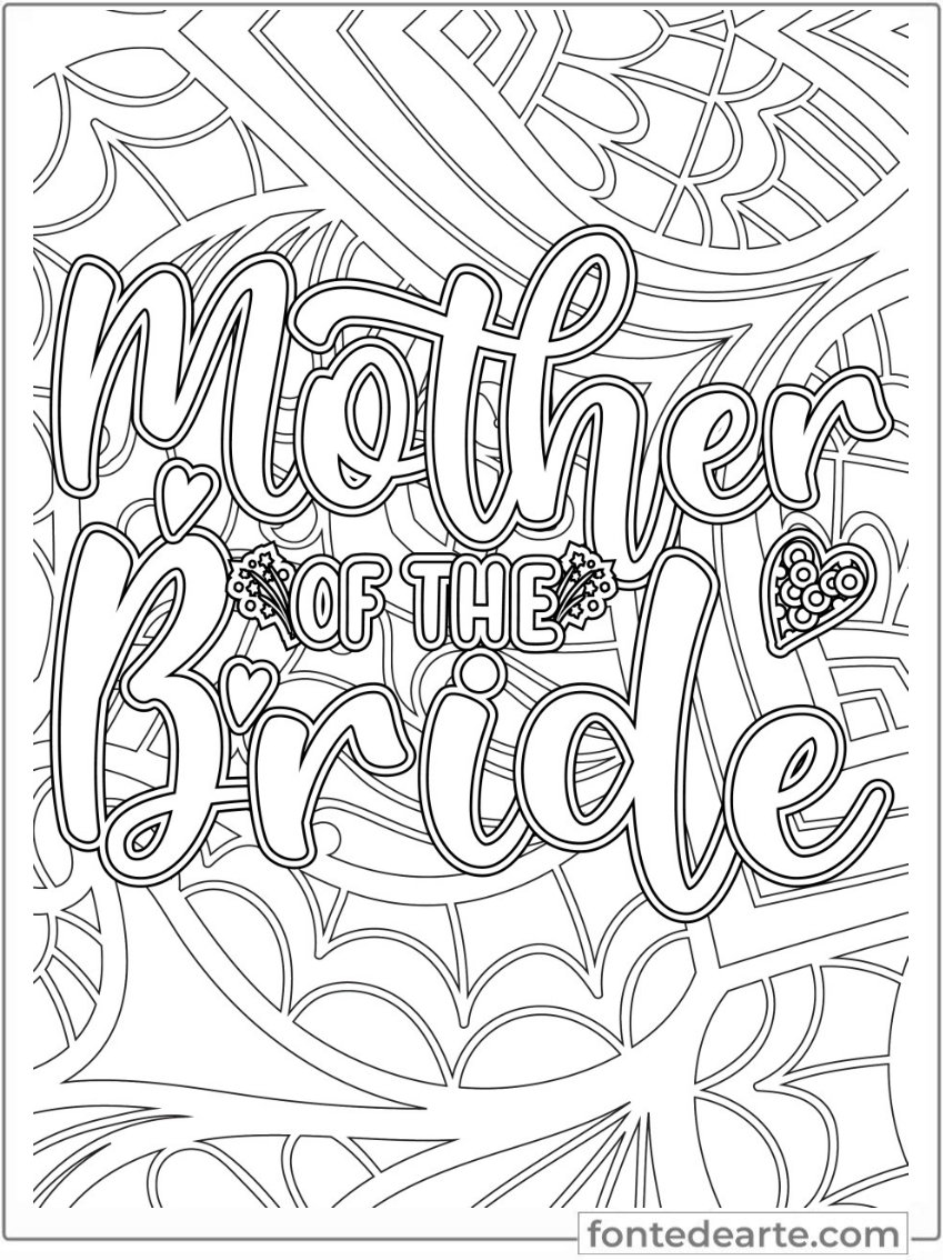 Lettering desenho para adulto colorir terapia imprimir PDF