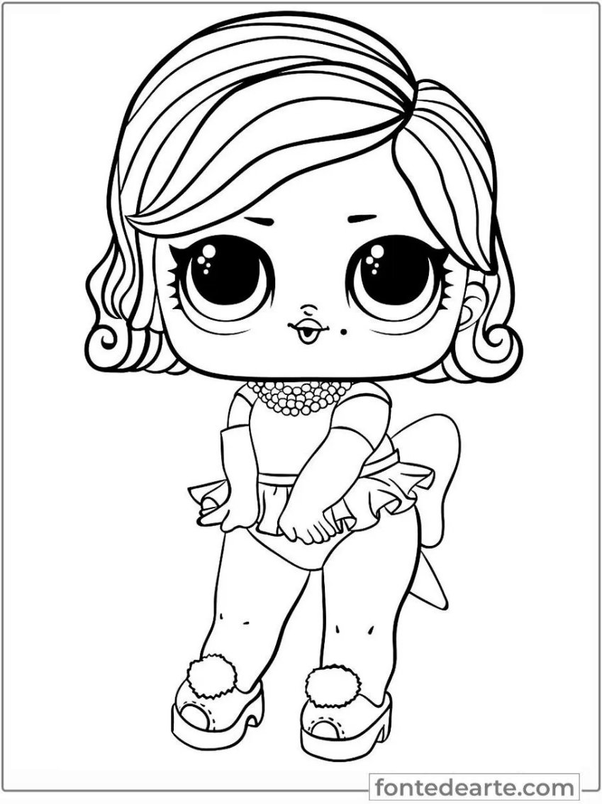 Lol para colorir imprimir PDF