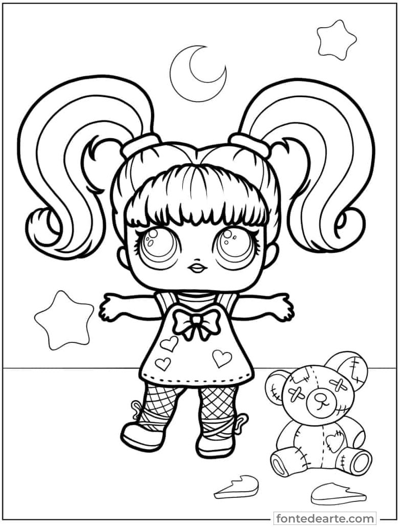 Lol para colorir imprimir PDF