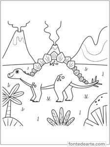 Dinossauro para colorir Dinossauros para colorir imprimir PDF