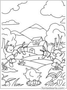 Bobbie Goods para colorir – imprimir PDF