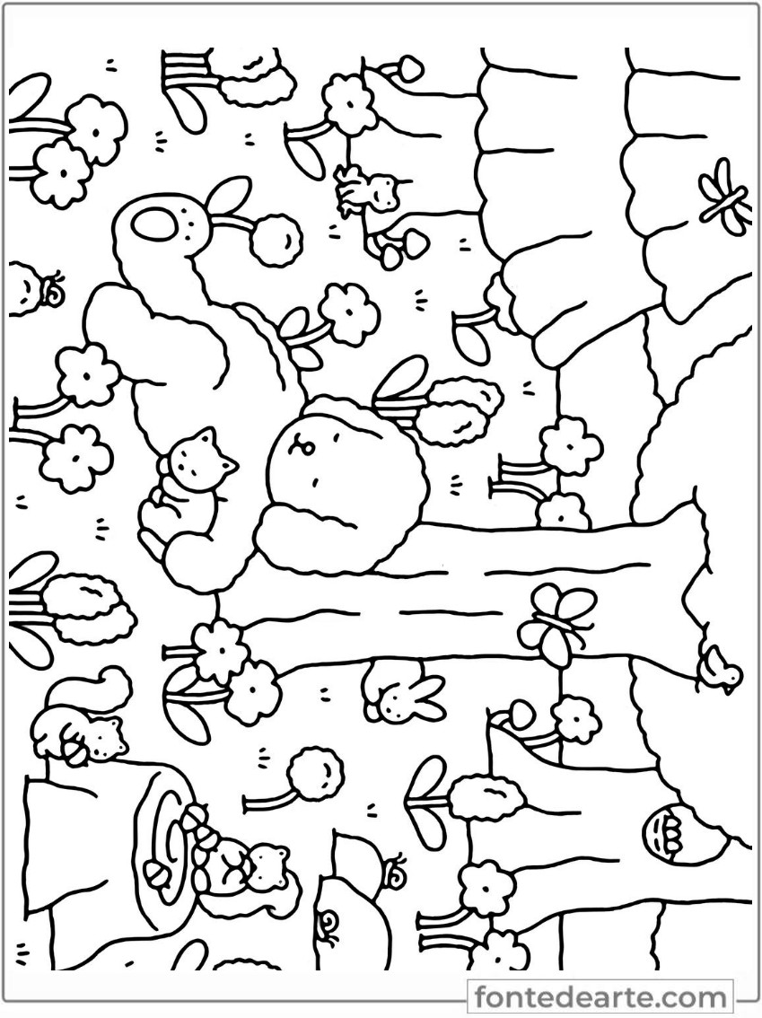 Bobbie Goods para colorir – imprimir PDF