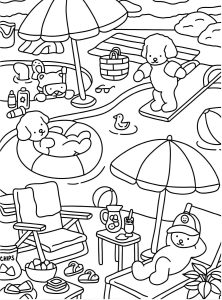 Desenhos Bobbie Goods Para Colorir e Pintar Imprimir PDF