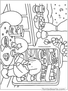 Bobbie Goods para colorir – imprimir PDF