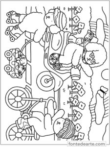 Bobbie Goods para colorir – imprimir PDF