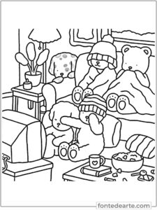 Bobbie Goods para colorir – imprimir PDF