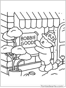 Bobbie Goods para colorir – imprimir PDF