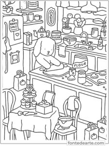 Bobbie Goods para colorir – imprimir PDF