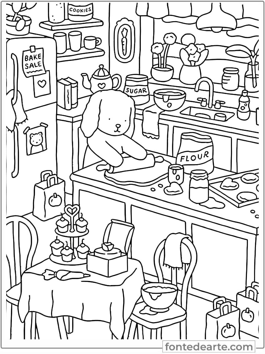 Bobbie Goods para colorir – imprimir PDF