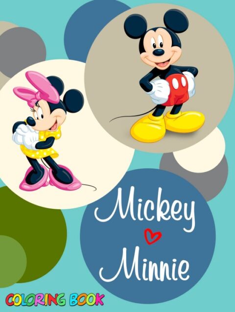 Desenhos Disney: Mickey e Minnie Para Colorir Infantil PDF