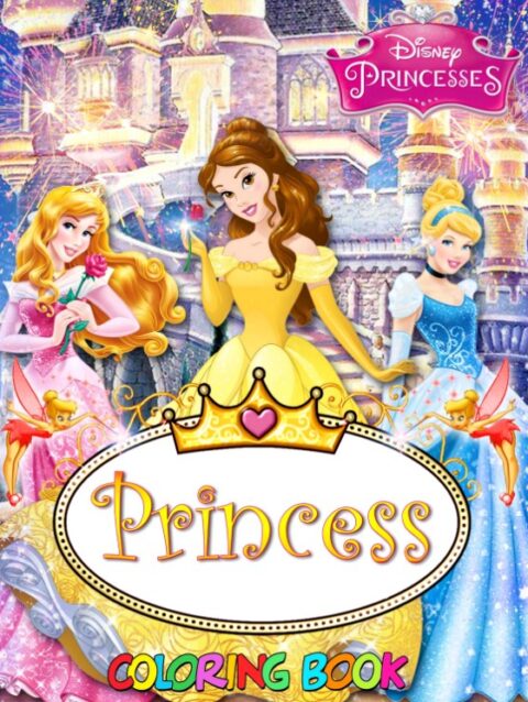 Desenhos Princesas Disney Para Colorir - Menina Imprimir PDF