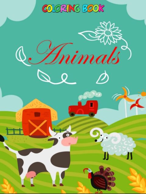 Desenhos Animais da Fazenda para imprimir PDF e colorir