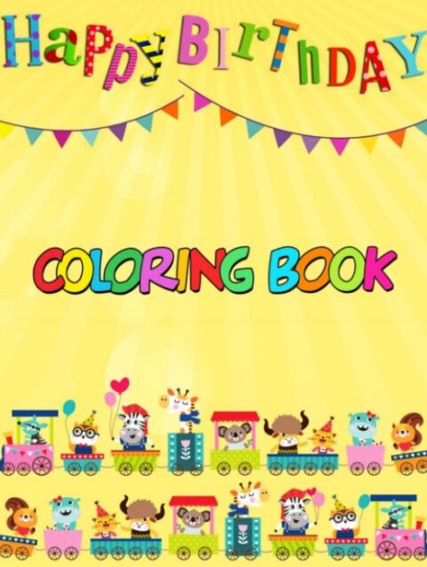 Desenhos de Aniversário para imprimir PDF e colorir