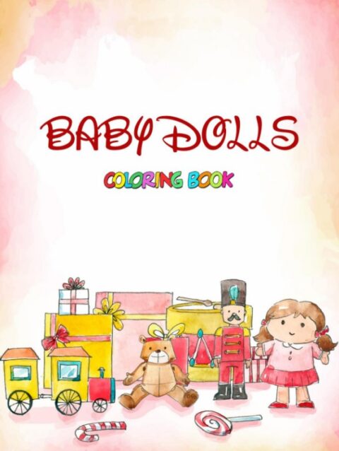 Desenhos para imprimir PDF e colorir - Baby Dolls