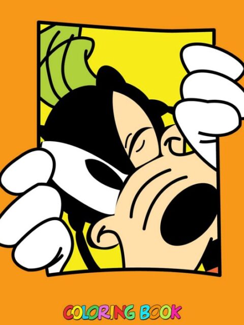 Desenhos Pateta Disney para imprimir PDF e colorir