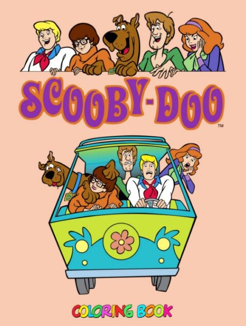 Desenhos Scooby Doo para colorir - imprimir PDF