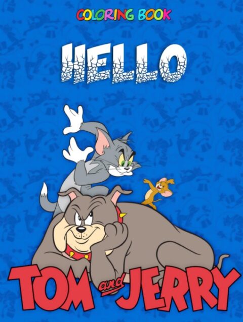 Desenhos Tom e Jerry Para Colorir Infantil - Imprimir PDF