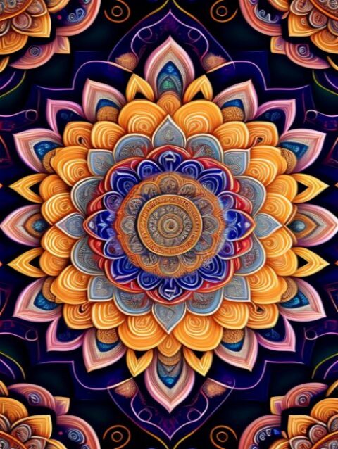 Livro de Mandalas para imprimir PDF e colorir