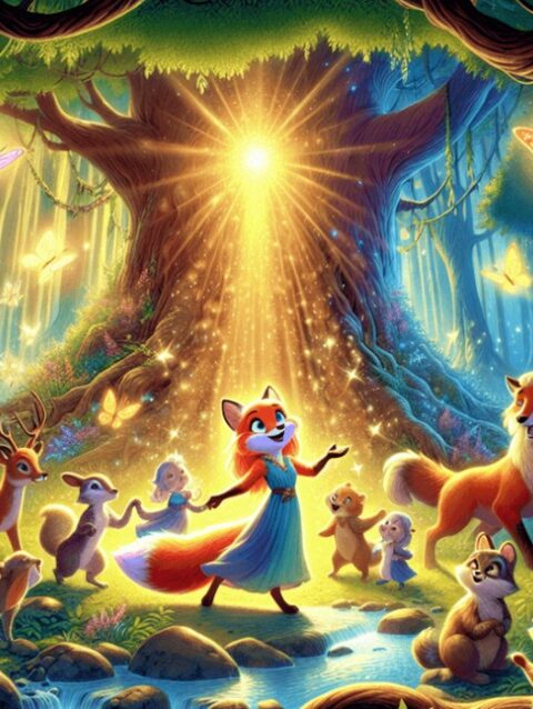 A Raposa Esperta Que Salvou a Floresta - História infantil ler PDF