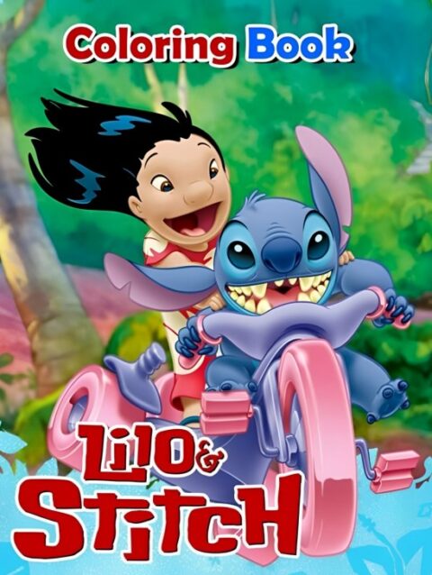 Desenhos Lilo e Stitch Para Colorir Imprimir PDF