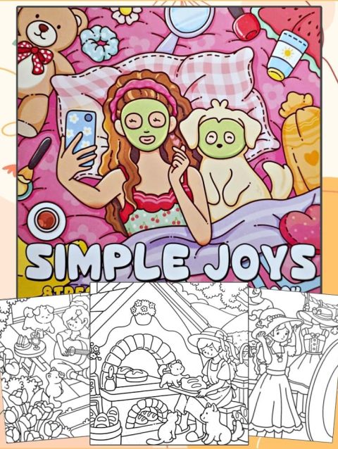 Desenhos Simple Joys Para Colorir - Imprimir PDF
