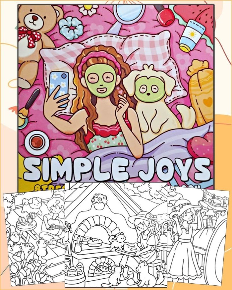 Desenhos Simple Joys Para Colorir - Imprimir PDF