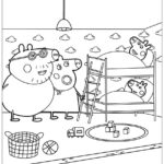 Desenho Infantil Peppa Pig Para Colorir Imprimir PDF