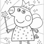 Desenho Infantil Peppa Pig Para Colorir Imprimir PDF