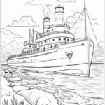 Desenhos de Paisagens para colorir adulto imprimir PDF
