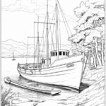 Desenhos de Paisagens para colorir adulto imprimir PDF