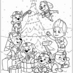 Desenho Patrulha Canina para colorir e pintar - imprimir PDF