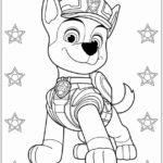 Desenho Patrulha Canina para colorir e pintar - imprimir PDF