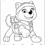 Desenho Patrulha Canina para colorir e pintar - imprimir PDF