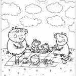 Desenho Família Peppa Pig Para Colorir Imprimir PDF