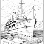 Desenhos de Paisagens para colorir adulto imprimir PDF