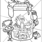 Divertida Mente 2 para colorir e pintar -imprimir PDF
