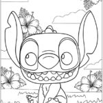 Desenhos Lilo e Stitch Para Colorir e Pintar Imprimir PDF