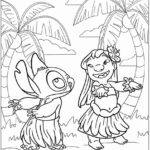 Desenhos Lilo e Stitch Para Colorir e Pintar Imprimir PDF