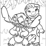 Desenhos Lilo e Stitch Para Colorir e Pintar Imprimir PDF