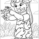 Desenhos Lilo e Stitch Para Colorir e Pintar Imprimir PDF
