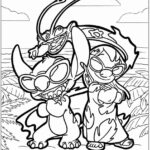 Desenhos Lilo e Stitch Para Colorir e Pintar Imprimir PDF