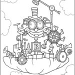 Desenho Divertida mente 2 para colorir imprimir PDF
