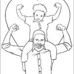 Desenhos Dia Dos Pais Para Colorir e Imprimir PDF