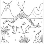 Dinossauros para colorir imprimir PDF
