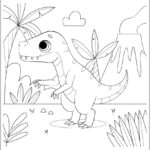 Dinossauros para colorir imprimir PDF